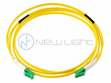 ซื้อ สายเคเบิลใยแก้ว LC LC APC SM G657A2 สีเขียว 9 / 125um สายแพทช์ไฟเบอร์ออฟติคัลในร่ม online manufacture