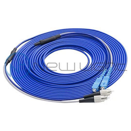 ซื้อ 5m OM4 12 Core Female MPO / MTP - สายแพทช์ไฟเบอร์ออปติก MPO LSZH 3.0 Magenta Cable online manufacture