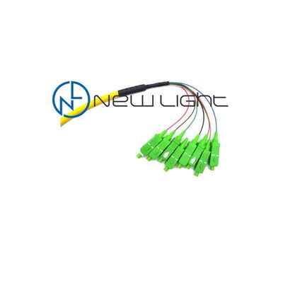 ซื้อ สายเดียว SC / UPC สายไฟเบอร์ออปติก Pigtail กับ LSZH เสื้อและ 0.9 มม กว้างสําหรับการผสมความสามารถสูง online manufacture