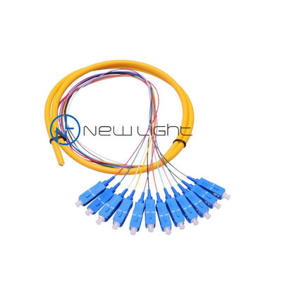 ซื้อ ผมเปียไฟเบอร์ออปติกประกบฟิวชั่นประกบ 50/125um 10Gb OM3 LC โหมดเดียว online manufacture