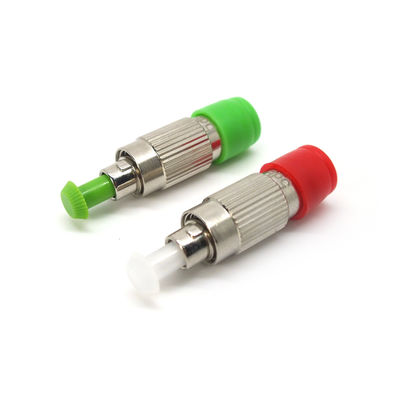 ซื้อ SUS304 Spring SC APC ตัวลดทอนสัญญาณไฟเบอร์ออปติกโหมดเดียว 5dB สำหรับโทรคมนาคม online manufacture