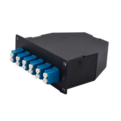 ซื้อ LGX Type B Elite MTP MPO Cassette Patch แผงแร็คติดตั้ง 1550nm online manufacture