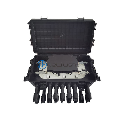 ซื้อ 16 พอร์ต ABS Ftth กล่องต่อสายไฟเบอร์ออปติก SC / LC ติดผนัง 2.4 ปอนด์ online manufacture