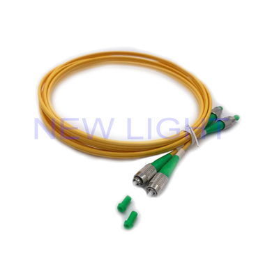 ซื้อ LSZH 2.0 Mm สายเคเบิลใยแก้วนำแสงดูเพล็กซ์ G657A1 SC / E2000 / FC / ST online manufacture