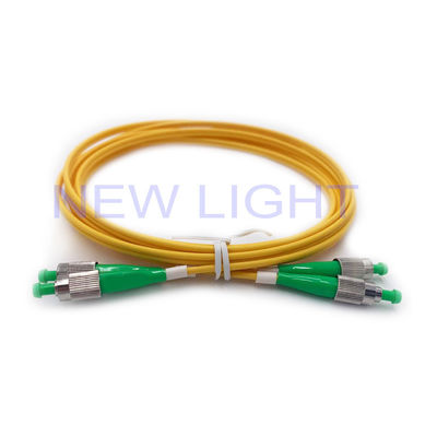 ซื้อ G657A1 SC/APC ไปยัง LC Multimode Duplex Fiber Optic Patch Cable ด้วย LSZH 2.0mm Jacket online manufacture