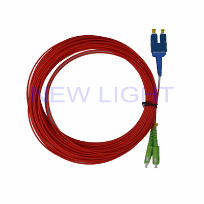 ซื้อ SC / Lc ถึง Lc Multimode Duplex สายไฟเบอร์ออปติก Patch LSZH 3M ที่กำหนดเอง online manufacture