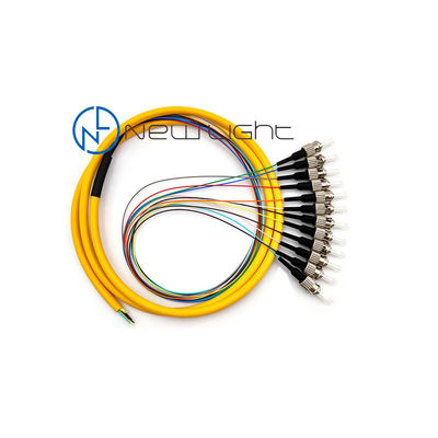 ซื้อ LSZH Jacket 12 สี ไฟเบอร์ออปติก แพทช์คอร์ดด้วยการสูญเสียการใส่ที่ต่ําสําหรับการเชื่อมต่อที่น่าเชื่อถือ online manufacture