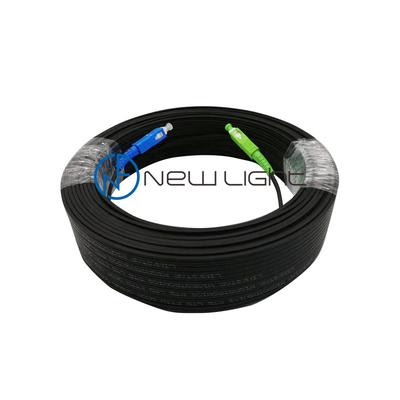 ซื้อ LC UPC SC APC สายแพทช์วางไฟเบอร์กลางแจ้ง G657A1 100m 200m online manufacture