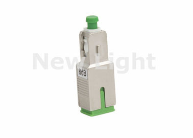 ตัวตรวจจับไฟเบอร์ออปติก Optic SC / APC 8dB โหมดเดียวสำหรับการทดสอบ / การวัด
