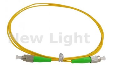FC / APC - สายแพทช์ไฟเบอร์ออปติค FC / APC สายเดี่ยวรุ่น 9/125 Simplex