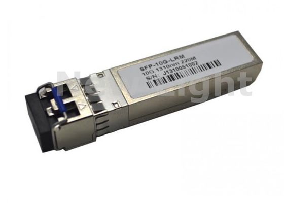 ตัวรับส่งสัญญาณไฟเบอร์ออปติกมัลติโหมด SFP-10G-LRM พร้อมอัตราข้อมูล 10G ความยาวคลื่น 1310nm และฟังก์ชัน DDM