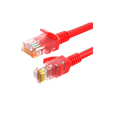 ทองแดงบริสุทธิ์ 4P UTP Patch Cord 25AWG สายทองแดงเปล่า 3u ทองเหลือง UL Certified