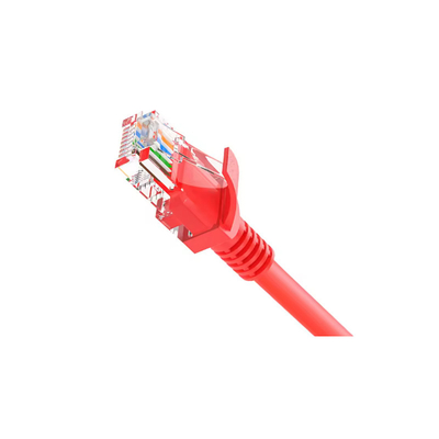 Cat7 Network Patch Cord Double Shielding Gold Plated Bare Copper 24AWG 7/0.20mm สายเคเบิล