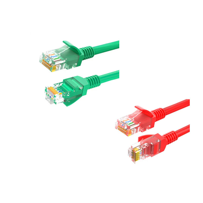 สายพับพับ Ethernet ความเร็ว UL ได้รับการรับรอง Cat6a ทองแดงเปล่า 24AWG*2*4P 7/0.20mm 100% ทดสอบ