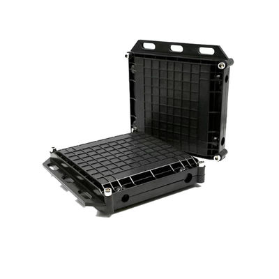 ชุดต่อสายไฟเบอร์ออปติกแบบซีลแรงดันสำหรับแผงล็อค รองรับ 6-48 คอร์ พร้อมเส้นผ่านศูนย์กลางสายเคเบิล 8-20 มม.