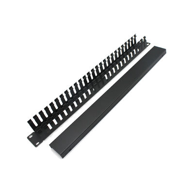 24 Port 1U Rack ปรับปรับ RJ45 รวมกันได้กับเครือข่าย Ethernet Cat6a