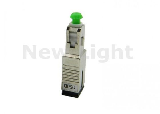 15dB Single Mode SC APC Fiber Optic Attenuator ด้วยพลังงานสูง 1W สําหรับการลดความละเอียด