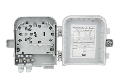 SC UPC Adapter 8 ช่องเสียบปลายสาย FTTH สำหรับติดตั้งง่ายสำหรับ Fiber Fiber Splice