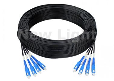 4 สายไฟเบอร์ออปติค Single Single Single Duplex, สายเคเบิล Fiber Optic 100 ม. G657A