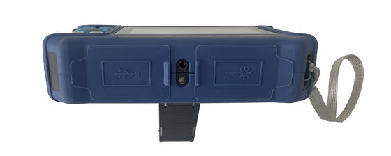 เครื่องมือทดสอบไฟเบอร์ออปติก VFL แบบพกพาขนาดกะทัดรัด ความยาว 13 ซม. และป้องกันการกัดกร่อนสำหรับสายไฟเหนือศีรษะ