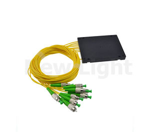 1 M FC / APC single-mode Fiber Splitter ช่องพีวีซี 0.9 / 2.0 / 3.0 WDM