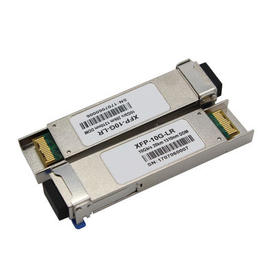 ตัวรับส่งสัญญาณไฟเบอร์ออปติก 10G 850nm 300m SFP XFP สำหรับ Fast Ethernet พร้อมขั้วต่อ LC