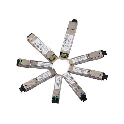 1.25G 10km Single Mode SFP Transceiver เครื่องรับสัญญาณไฟเบอร์ออปติกสําหรับระบบส่งสัญญาณออปติก