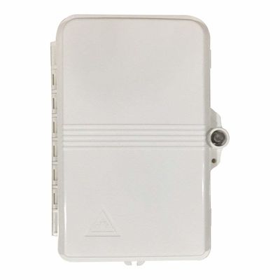 กล่องปิดไฟเบอร์ออปติก ABS พร้อมอุปกรณ์ปรับ SC 8 หลัก และระดับการป้องกัน IP-66 สําหรับเครือข่าย FTTH