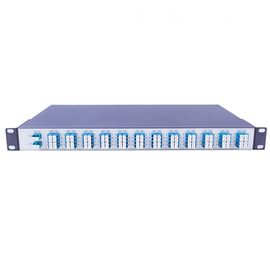 FC Connector 100G ไฟเบอร์ออปติก WDM เรื่อย ๆ Cwdm โมดูล 4CH / 8CH รับประกัน 3 ปี