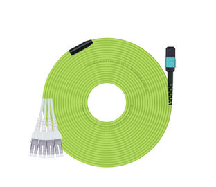 สายเคเบิล MPO MTP 8 แกน PVC 3.0 มม. 850nm 953nm 1300nm ความยาวคลื่น