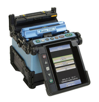 Fujikura 70S+ Fusion Splicer กับเวลาการผสม 6 วินาที 9 วินาที Tube Heating และ Bluetooth สื่อสารไร้สาย