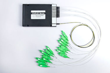 8 ช่องทางไฟเบอร์ออฟติคัล WDM Multiplexer SC UPC CWDM Mux / Demux ชุดโมดูล ABS
