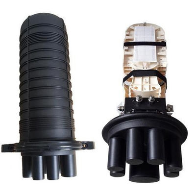 96 Core แบบตั้ง IP68 ปรับน้ํา สายไฟเบอร์ออปติก สปลิชปิดสําหรับเครือข่าย FTTH