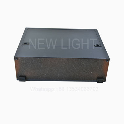 48 Port LC Fiber Optic Patch Panel กับโครงสร้างตู้เหล็กม้วนเย็นสําหรับเครือข่าย FTTH