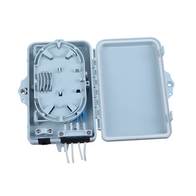 4 คอร์ FTTH ติดท้ายกล่อง ผนังติดตั้ง กันน้ําภายนอก สายไฟเบอร์ออปติก Splitter Box