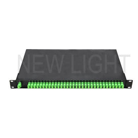 FTTH Sc / Apc แยกสายเคเบิลใยแก้วนำแสง 1x32 1 X 64 PLC Epon Splitter