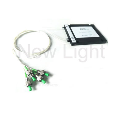 อุปกรณ์ 8 ช่อง FWDM พร้อม Corning SMF-28 Ultra Fiber สําหรับ 1470-1610nm Wavelength Division Multiplexing