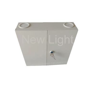 กล่องกระจายไฟเบอร์ออปติก 48 Port กันน้ําติดผนังและแผ่นพับสําหรับการใช้ในภายในและภายนอก