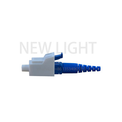 0.9mm Single Mode LC Type Fiber Optic Connector กับการสูญเสียการใส่ที่ต่ําสําหรับการเชื่อมต่อไฟเบอร์ออปติกที่น่าเชื่อถือ