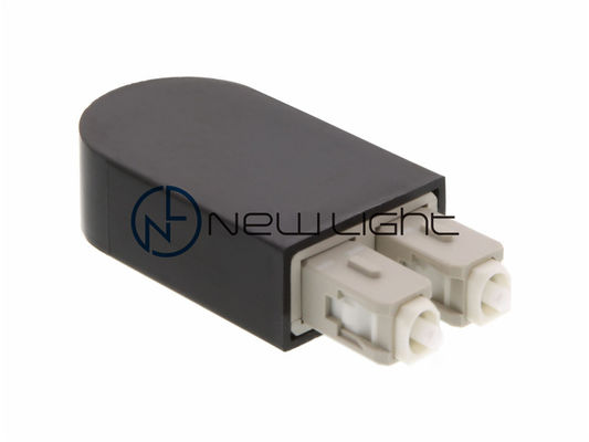 SC Duplex Fiber Optic Loopback พร้อมวัสดุพลาสติก การสูญเสียการแทรกที่เสถียร และขั้วต่อ SC ถึง SC สำหรับการทดสอบ Multimode Fiber