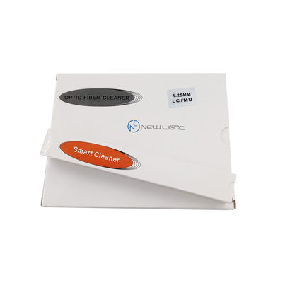 สายกํากับ EU/95/2002/EC ที่สอดคล้องกับเครื่องทําความสะอาดไฟเบอร์ออปติก 2.5mm ด้วย IL < 0.2db และ > 800 จังหวะทําความสะอาดสําหรับเครื่องเชื่อม UPC/APC