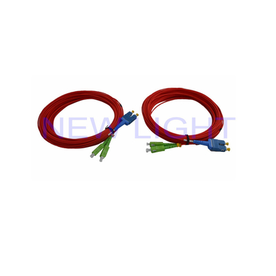 LSZH 3M Single Tube SC Unitboot LC สายแพทช์ไฟเบอร์หุ้มเกราะ